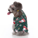 Pet Dog Christmas Outfits 4-legged Cartoon