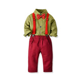 Kid Baby Boys Suits Autumn Fall Party Outfits Sets 2 Pcs
