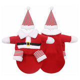 Pet Christmas Clothes Dog Costume Funny Santa Claus