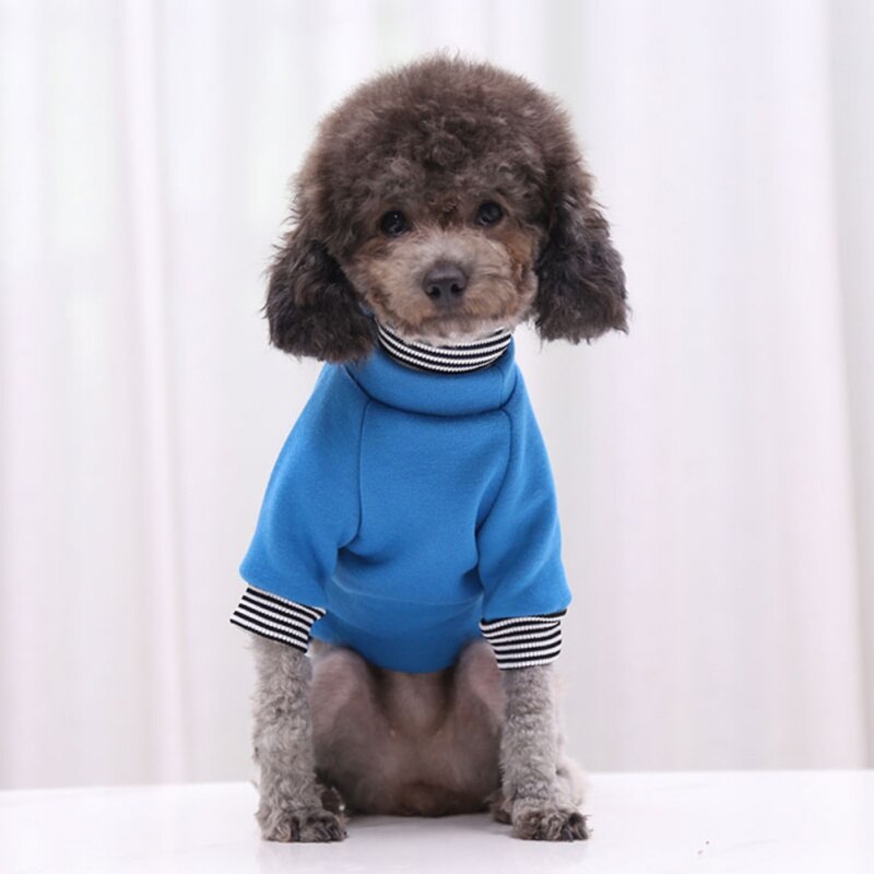 Pet Dogs Clothing Fluorescence Safe  Coat Fashion Stripe