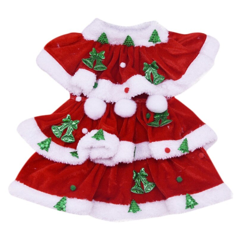 Pet Dog Shirt Dress Christmas Costume