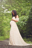 Maternity lace Dress Pregnancy Dress for Photo Shoot