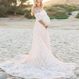 Maternity lace Dress Pregnancy Dress for Photo Shoot