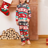 Family Matching Christmas Jumpsuit Hooded Baby Pajamas