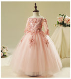 Kid Baby Girl Dress Teenager Prom First communion Princess Flower Dress