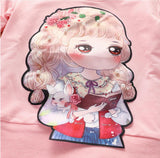 Baby Kid Girl Cotton Cartoon Autumn Winter Sweatshirt