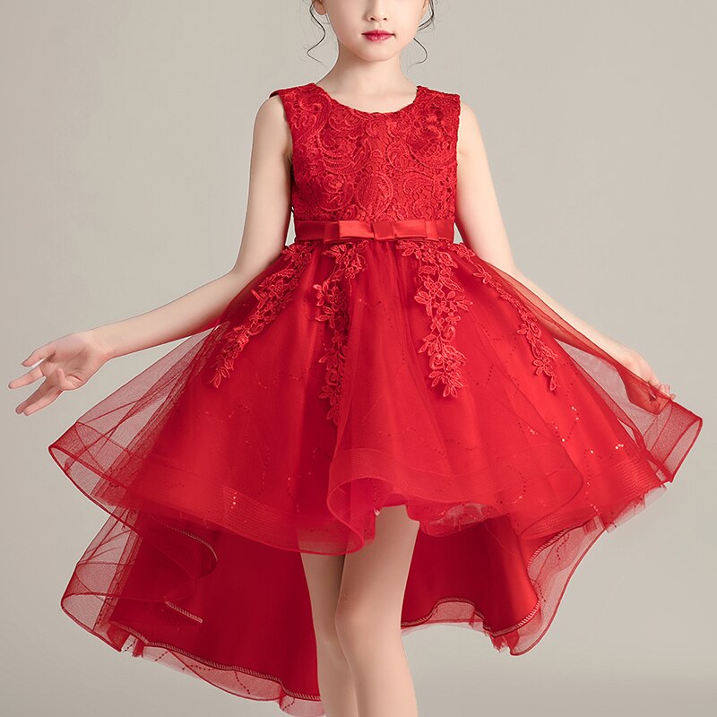 Kid Girl Elegant Princess Evening Party Dress
