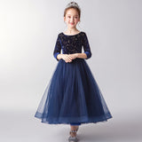 Kid Girls Princess Pageant Prom Ball Gowns Wedding Party Flower Dresses