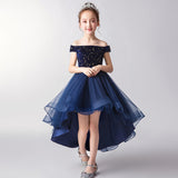 Kid Girls Princess Pageant Prom Ball Gowns Wedding Party Flower Dresses