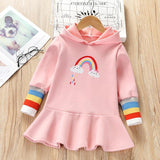 Kid Baby Girl Warm Shirt Outfit Autumn Winter Dresses