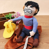 Pet Dog Clothes Cowboy Rider Style Suit For Party Halloween