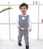 Kid Baby Boys Toddler Boy Birthday Wedding Gentleman 3Pcs/Set