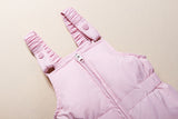 Baby Girl Boy Down Outfit Suit Warm Overalls Sets 2 Pcs