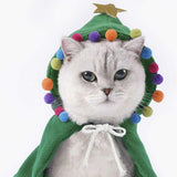 Pet Halloween Christmas Clothes Cloak Transform Funny