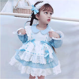 Kid Baby Girl Spanish Princess  Lolita Party Dresses
