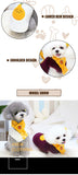 Pet Autumn And Winter Warm Cute Clothes With Scarf