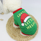 Pet Dog Clothes Christmas Dogs Vest New Year Puppy