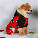 Pet Winter Warm Dog Clothes Fleece Four-legged Jackets