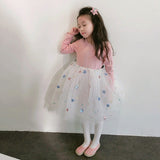 Kid Baby Girl Fall Winter Dancing Birthday Princess Dresses