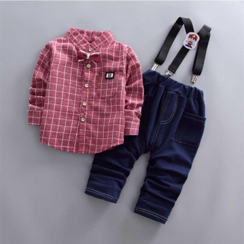 Kid Baby Boys Gentleman Style Set 2pcs Outfit 1-5 Years