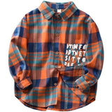 Kid Boy Shirts Cool Spring Autumn Fashion Blouse