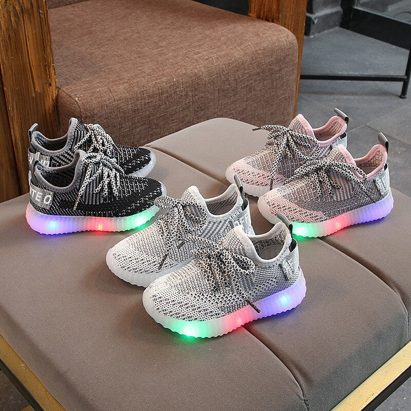 Boy Girl New Sport Led For Sneakers Shoes