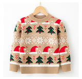 Kid Baby Boy Pullover Christmas Bottomed Sweater