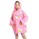Kid Boy Girl Blanket Winter Warm Pajamas