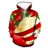 Kid Boy Christmas 3D Sweater Winter Lightweight Warm Hoodie