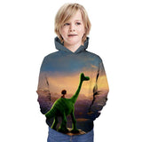 Children Kid  Dinosaur Pattern 3D Printed Hoodie