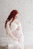 Maternity Photography Props Photo Shoot Pregnancy Dress