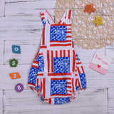 Baby Independence Day Tassel Print Bodysuit