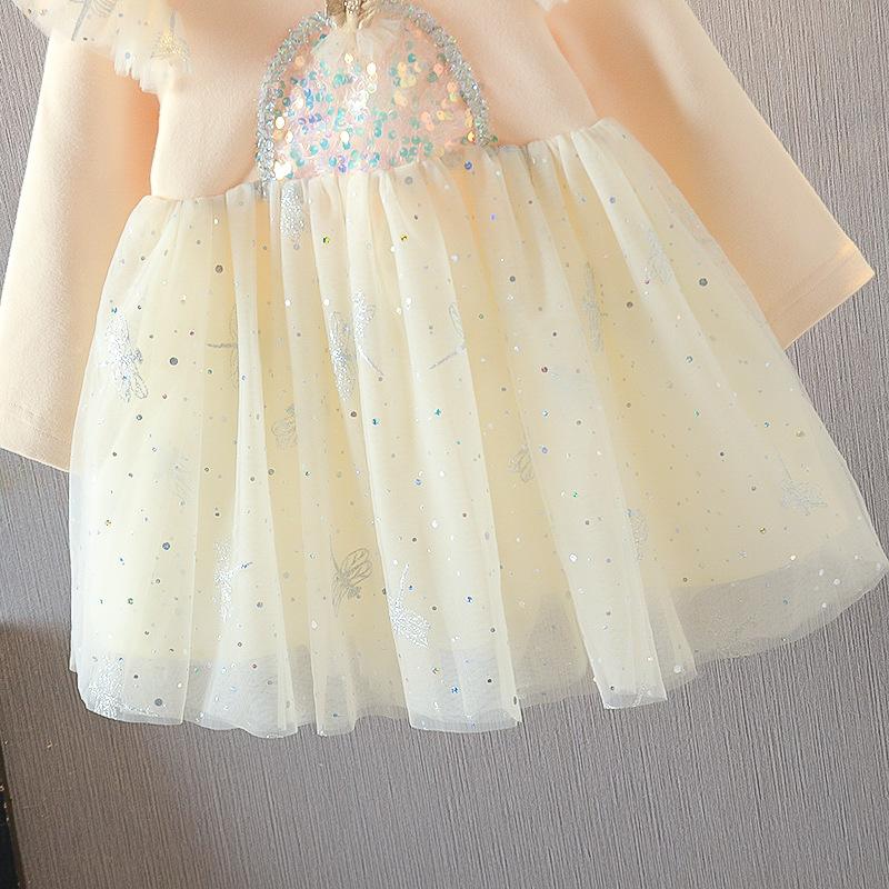 Kid Baby Girl Boutique Autumn Princess Fluffy Dresses