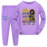Kid Girl Magic Full House Encanto Long Sleeved Pajama Sets 2 Pcs