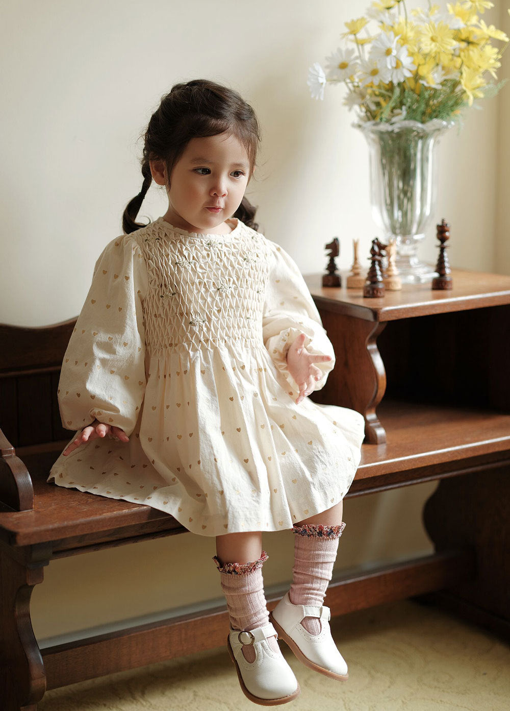 Kid Baby Girls Autumn High-end Embroidered Princess Dress