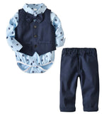 Autumn Gentleman Suit Baby Boy  Formal Set 2 Pcs