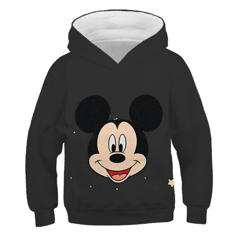 Kid Boy Girl Mickey Mouse 3D Digital Print Pullover Hoodie