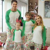 Family Matching Christmas Parent-child Homewear Suit Daily Pajamas