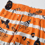 Family Matching Halloween Print Set Parent-child Pajamas