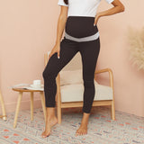 Maternity Cozy Solid Belly Care Leggings Pants