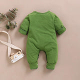 Spring Autumn Baby 3D Design Donkey Rompers