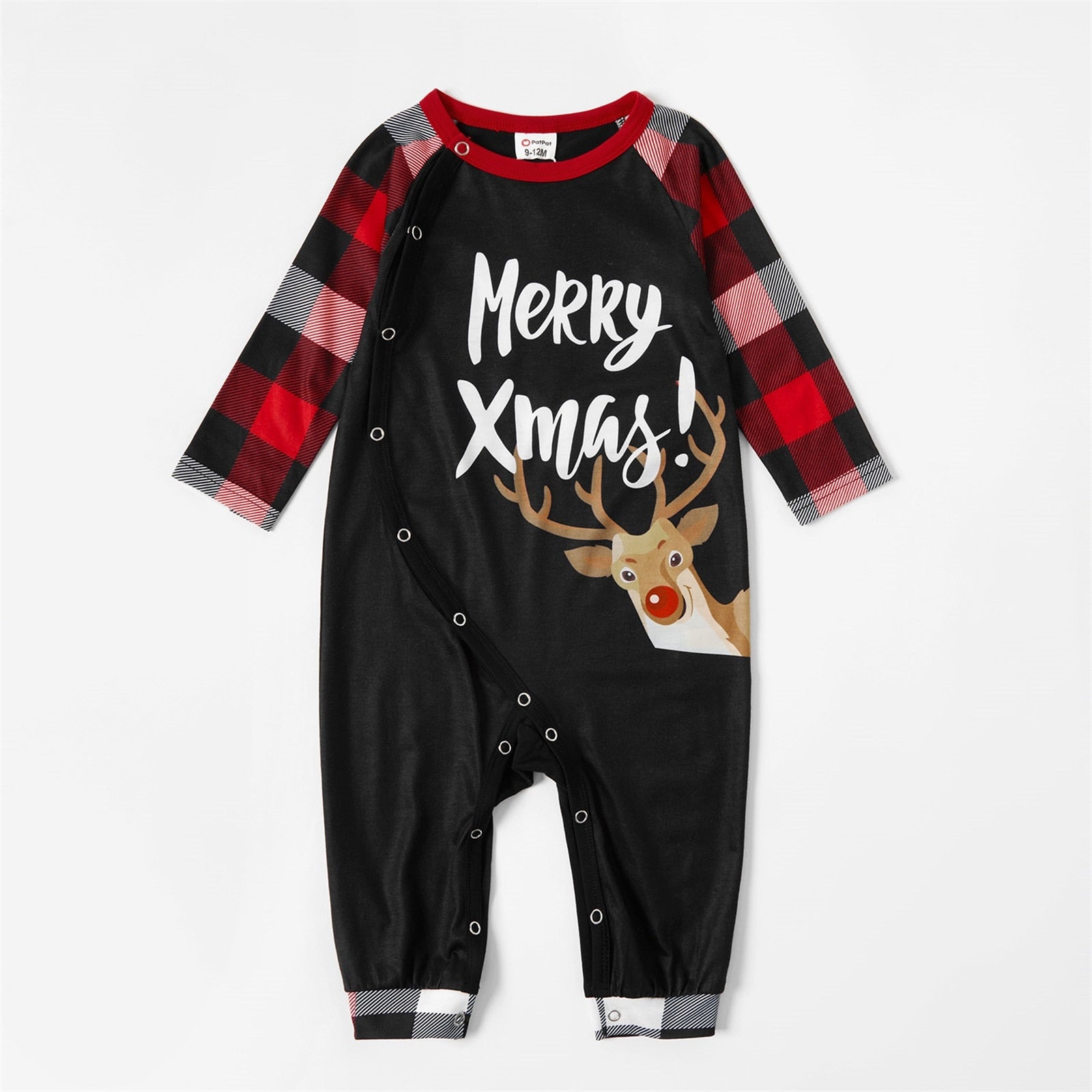 Family Matching Reindeer Merry Christmas Pajamas