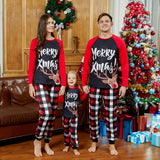 Family Matching Reindeer Merry Christmas Pajamas