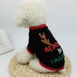Pet Dog Clothes Christmas Dogs Vest New Year Puppy