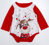 Christmas Family Matching Pajamas Set Deer Father Mother Kid Sleepwear
