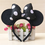 Dot Minnie Ears Headbands for Baby Girl Hair Headwear