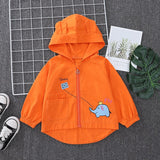 Kid Baby Girls Cartoon Hooded Infant Out Outwear Coat