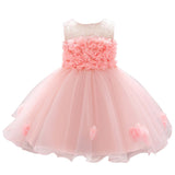 Baby Girls Princess Bridesmaid Pageant Gown Birthday Party Dresses