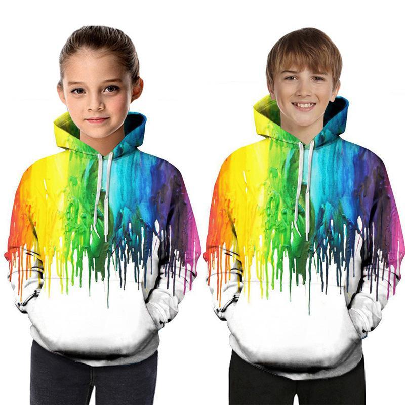 Boys Girls Sweatshirts 3D Printed Hoodies