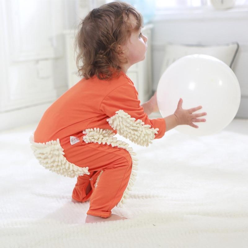 Baby Boy Girl Autumn Cleaning Suit Romper Outfit Infant Crawls Jumpsuit